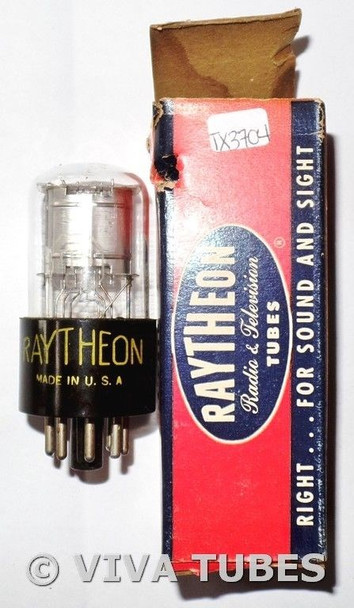 NOS NIB Raytheon USA 1T5GT Silver Plate BTM [] Get Vacuum Tube