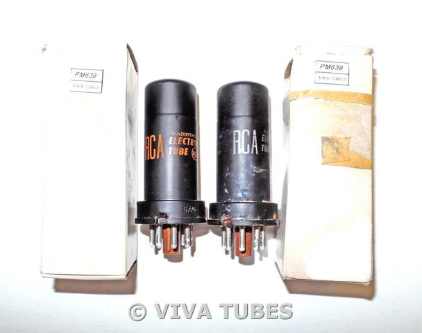 NOS NIB Matched Pair RCA Radiotron USA 6AG7Y [6AK7] Metal rst Vacuum Tubes 100+%