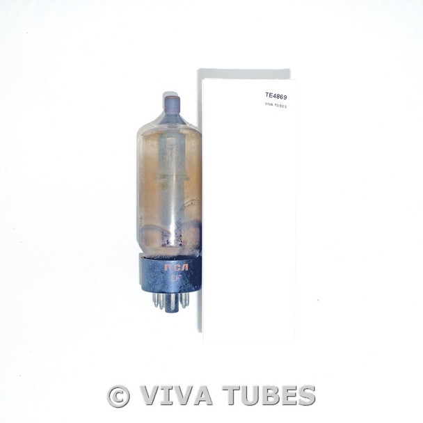 NOS RCA USA 6BK4C/6EL4A Grey Plate 3 Bottom O Get Vacuum Tube 100+%