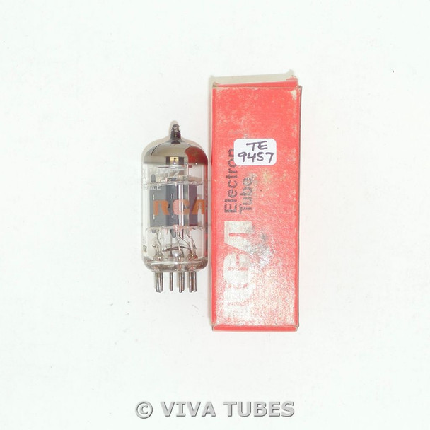 NOS NIB Amperex France 6JW8/ECF802 Grey Plate Top O Get Vacuum Tube 100+%