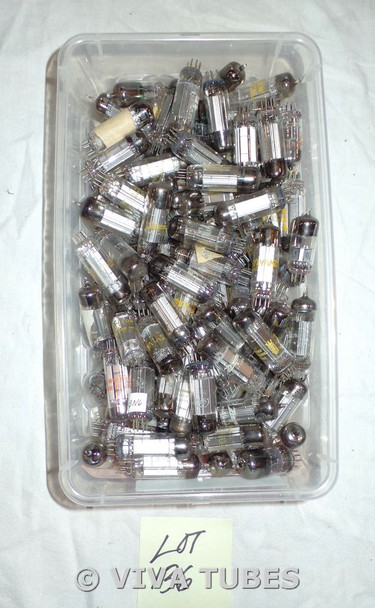 Mixed lot of 120+ Loose Vacuum Tubes Mostly 6BN6 + 4BN6, 6AN8, 6BN4