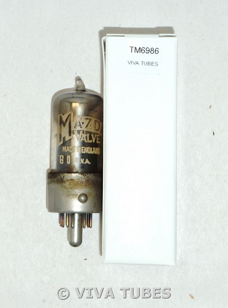 Mazda England 10L0 Black Plate Top [] Get Vacuum Tube