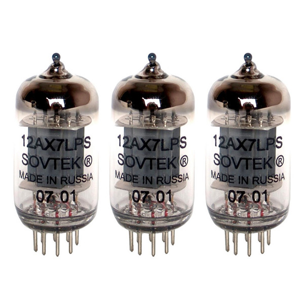 New Matched Trio (3) Sovtek 12AX7LPS / ECC83 Vacuum Tubes