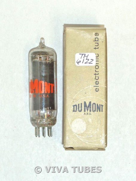 NOS NIB Dumont USA 35B5 Black Smooth Plate Top [] Get Vacuum Tube 100+%