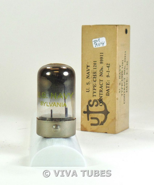 NOS NIB Sylvania USA USN-CHS-1201 [7E5] Top [] Get Vacuum Tube 100+%