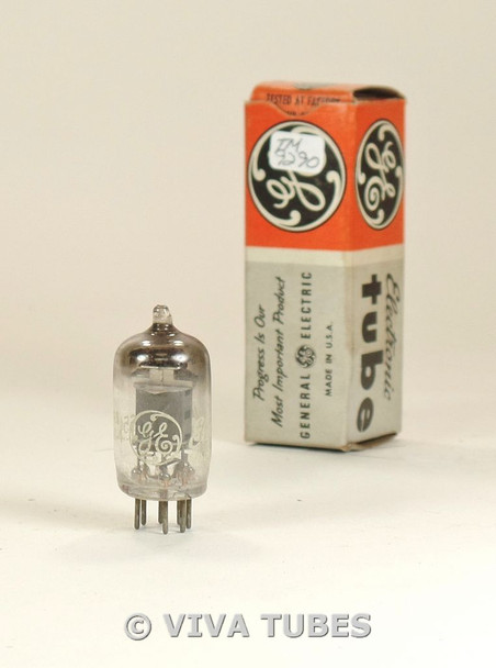 NOS NIB GE USA GL-5654 [Hi-Fi Ver 6AK5 EF95] Gray Plate Top [] Get Vacuum Tube