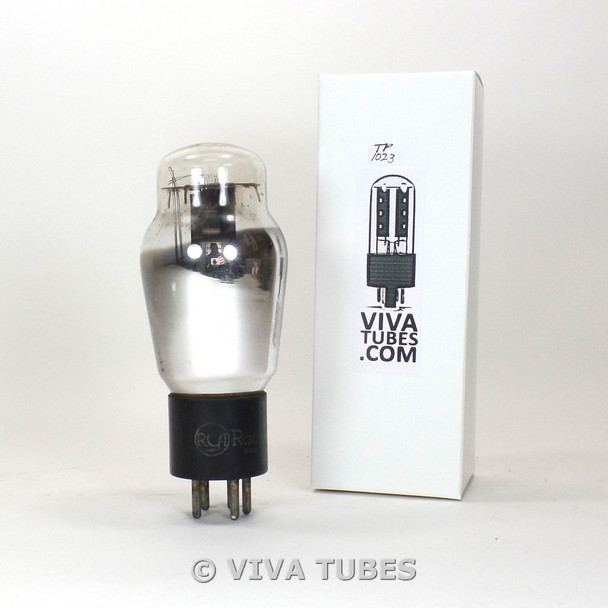 RCA USA Type 46 Black Plate D Foil Get Vacuum Tube 75%