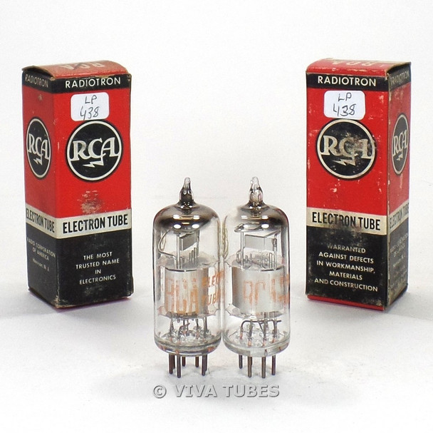 True NOS NIB Matched Pair RCA USA 1S5 [DAF91] Top [] Get Vacuum Tubes 100%+