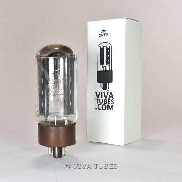 Tests NOS Ameprex USA 5R4GYB 2 Black T Plate O Get Vacuum Tube 100+%