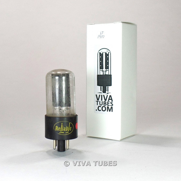 Tests NOS Reliable USA 5Y3GT Black Plate [] Get Vacuum Tube 100%