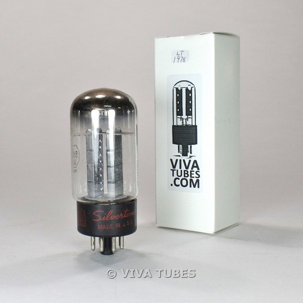 Tests NOS Sylvania USA 5Y4GA Black Plate Top [] Get Vacuum Tube 100%