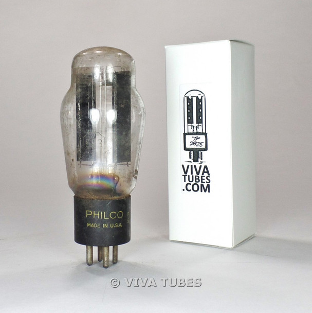 Tests NOS Philco USA 5Z3 2 Black Plate [] Get Hanging Filament Vacuum Tube 100%