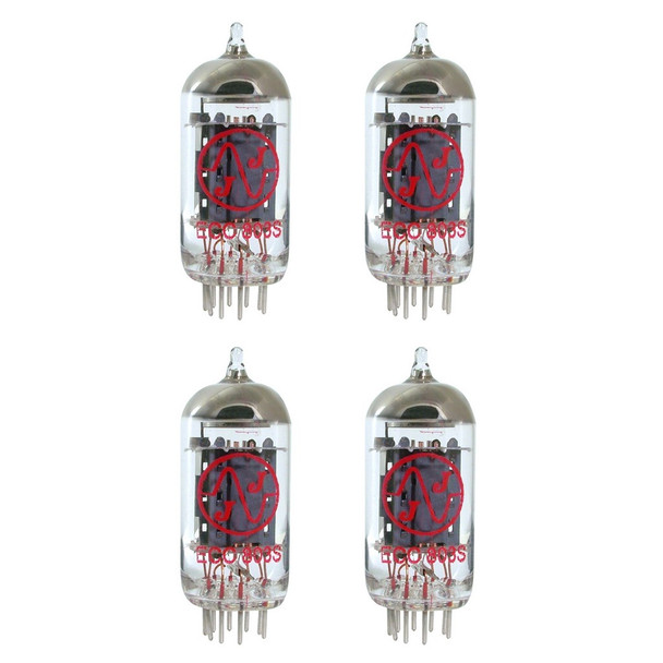 New Matched Quad (4) JJ ECC803S High Gain Vacuum Tubes