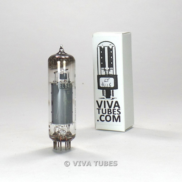 Tests NOS Amperex Holland EL84/6BQ5 Grey Plate Top O Get Vacuum Tube 100+%