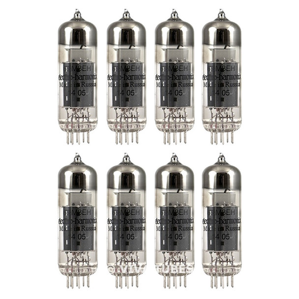 Brand New In Box Matched Octet (8) 6BM8 ECL82 Electro-Harmonix Vacuum Tubes