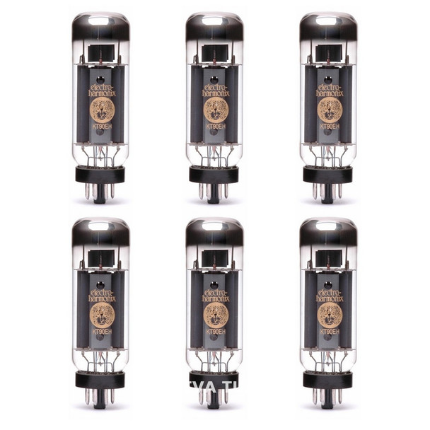 Brand New Current Matched Sextet (6) Electro-Harmonix KT90 Vacuum Tubes