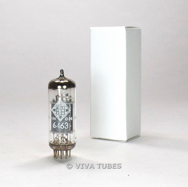 RARE True NOS Telefunken <> Bottom 6463 Wing Plate Holy Grail Vacuum Tube