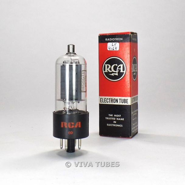 True NOS NIB RCA USA 6BQ6GTB [6CU6] Grey Plate [] Get Vacuum Tube 100+%