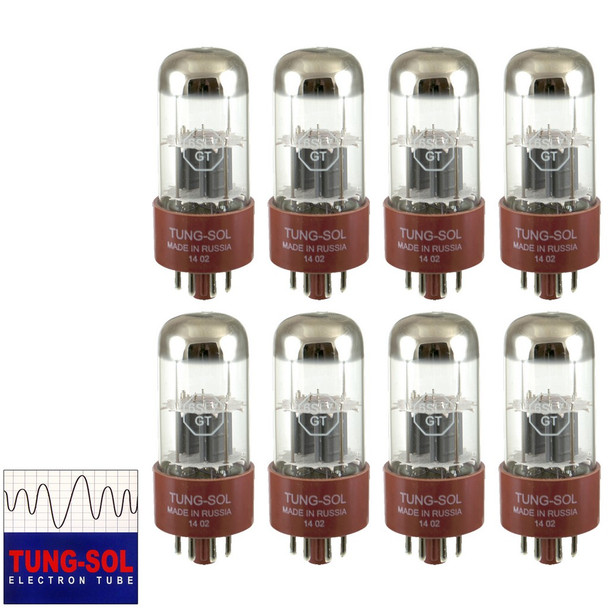 Brand New Tung-Sol Reissue 6SL7 GAIN MATCHED Octet (8) Vacuum Tube In Box
