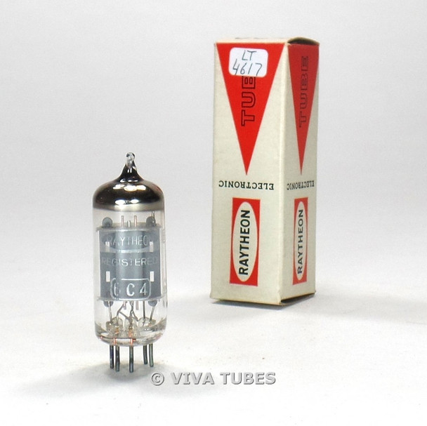 True NOS NIB Raytheon Japan 6C4 [EC90] Grey Plate Top O Get Vacuum Tube 100%+