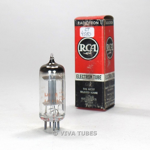 True NOS NIB RCA USA 6C4 [EC90] Grey Plate Top O Get Vacuum Tube 100%+