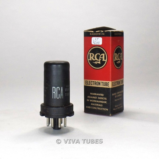 True NOS NIB RCA USA 6C5 - Metal Vacuum Tube