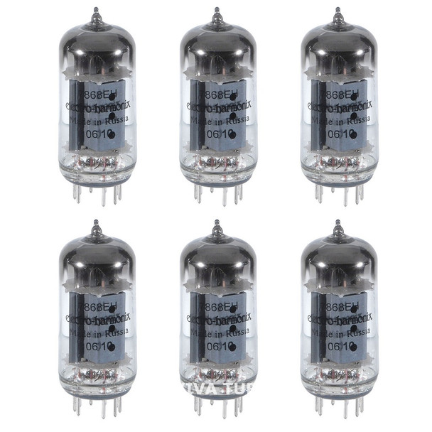 Brand New Electro-Harmonix 7868 Plate Current Matched Sextet (6) Vacuum Tubes