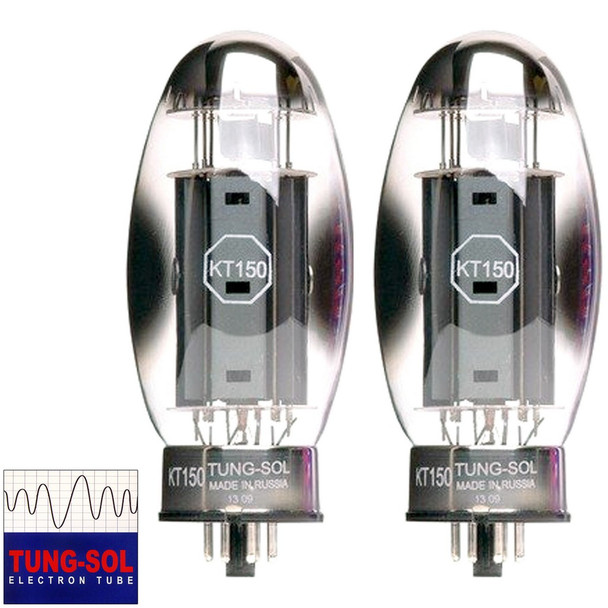Brand New Tung-Sol KT150 KT-150 Plate Current Matched Pair (2) Vacuum Tubes