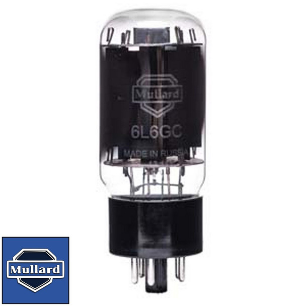 Brand New In Box Mullard Reissue 6L6GC 6L6 Vacuum Tube Plate Current Tested