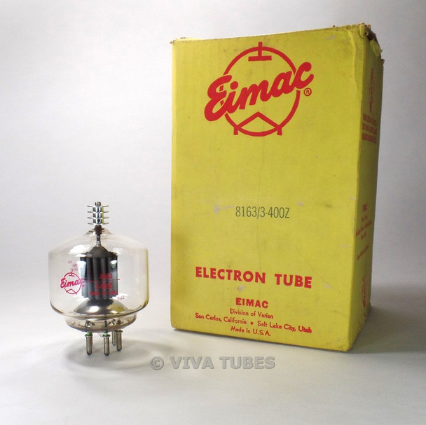 True NOS NIB Eimac 8136 / 3-400Z HAM Radio Vacuum Tube