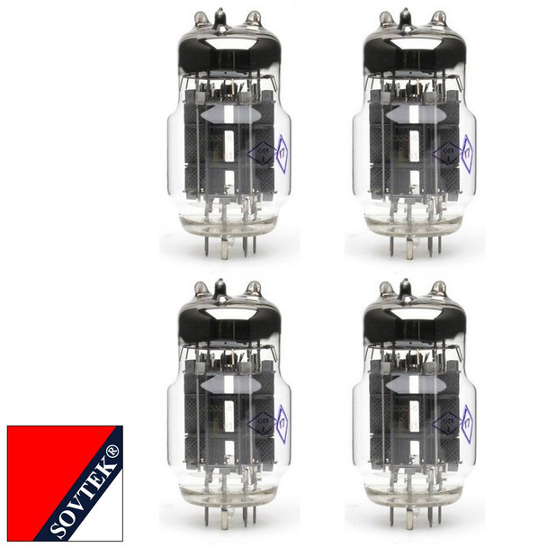 Plate Current Matched Quad (4) Sovtek 6C33C-B Audio Triode Power Vacuum Tubes