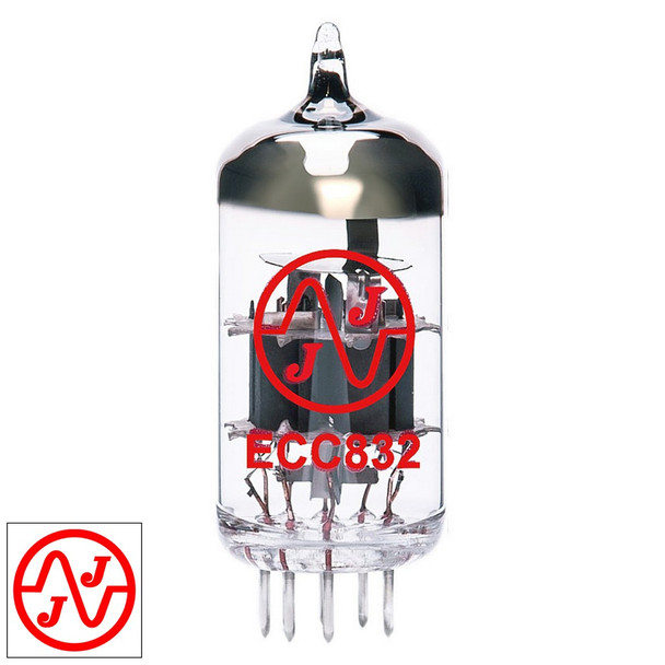 JJ 12DW7 / ECC832 / 7247 Gain Tested Vacuum Tube - Brand New