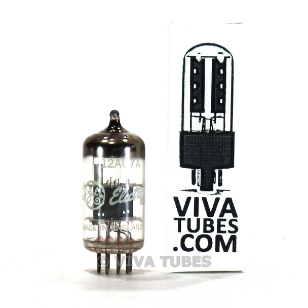 True NOS Gain Tested Vintage RFT Germany 12AU7 ECC82 Vacuum Tube