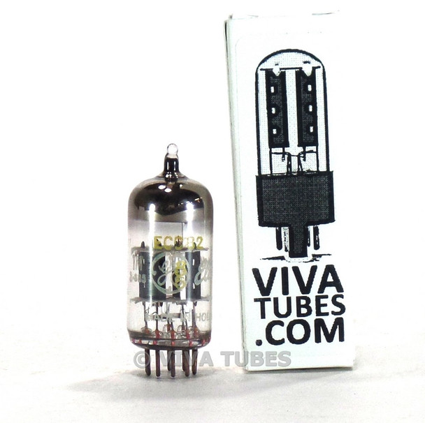 True NOS Gain Tested Vintage Tungsram Hungary 12AU7 ECC82 Vacuum Tube