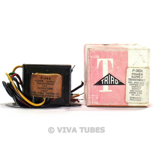 NOS NIB Triad F-90X Power Supplu Tube Amp Transformer 6.5V to 40V