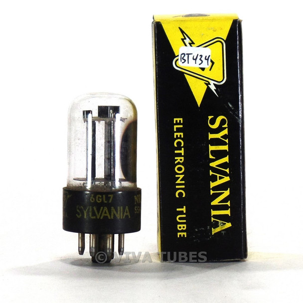 Sylvania USA 6GL7 Grey Plate O Get Vacuum Tube 89/110%