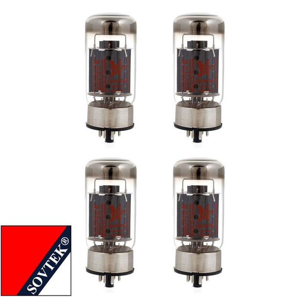 Brand New Plate Current Matched Quad (4) Sovtek 6550WE Vacuum Tubes