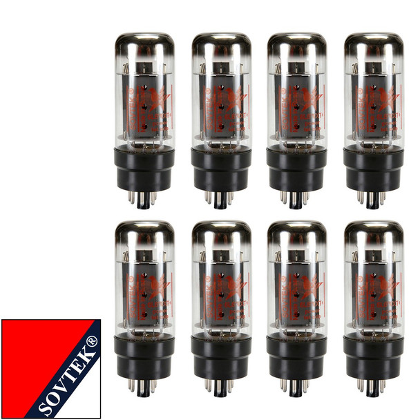 Brand New Current Matched Octet (8) Sovtek 6L6WXT+/ 6L6GC  Vacuum Tubes
