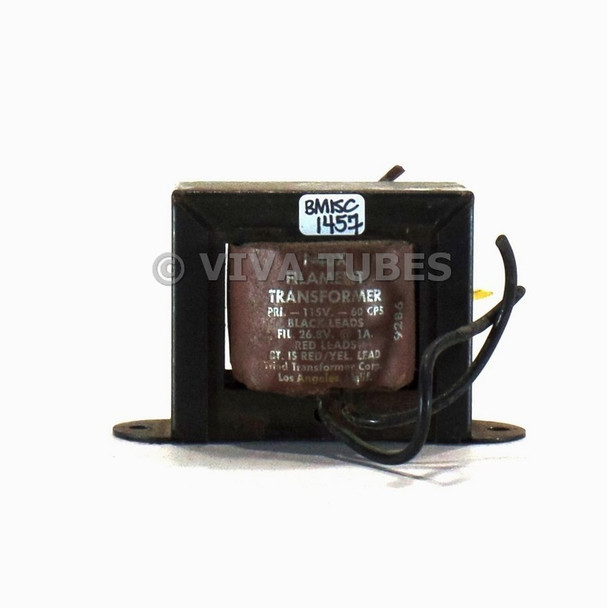 Vintage Triad F-40X Filament Transformer 26.8V 1A Replacement For Apple 1 I