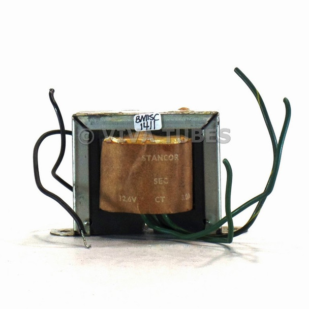 Vintage Stancor P8358 Filament Transformer 12.6VCT 3A for Tube Amps