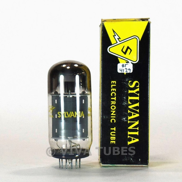 True NOS NIB Sylvania USA 6HS5 Grey Plate Top 2 O Get Vacuum Tube 100%