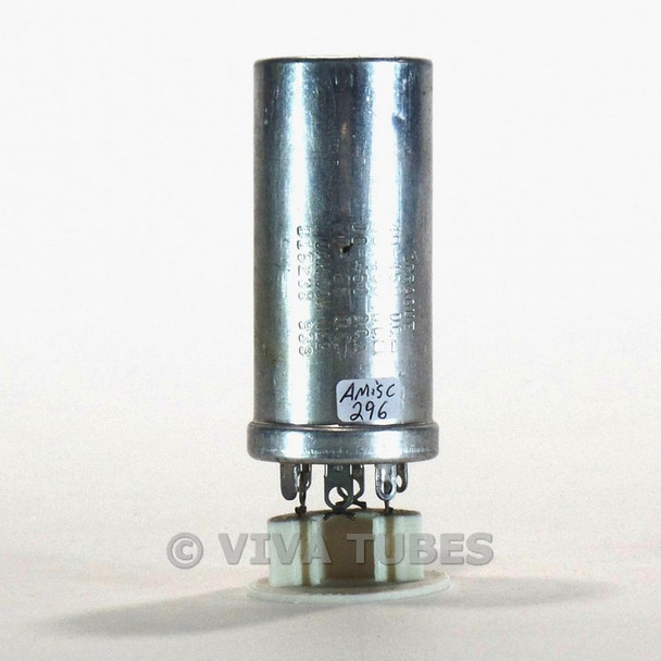 Sprague D15238 40/30/10/20 MFD 450/450/450/25DC Electrolytic Can Capacitor