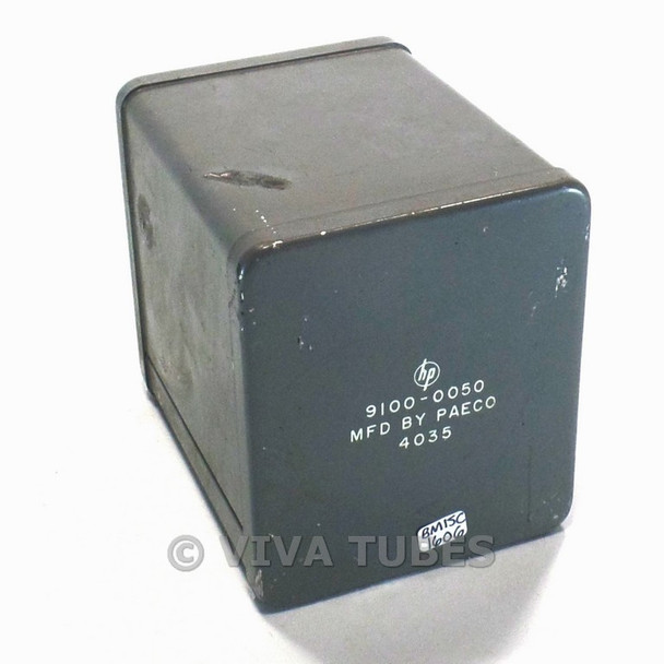 Vintage HP 9100-0050/Paeco 4035 Power Transformer 840 V 70mA, 6.3V Tube Amps