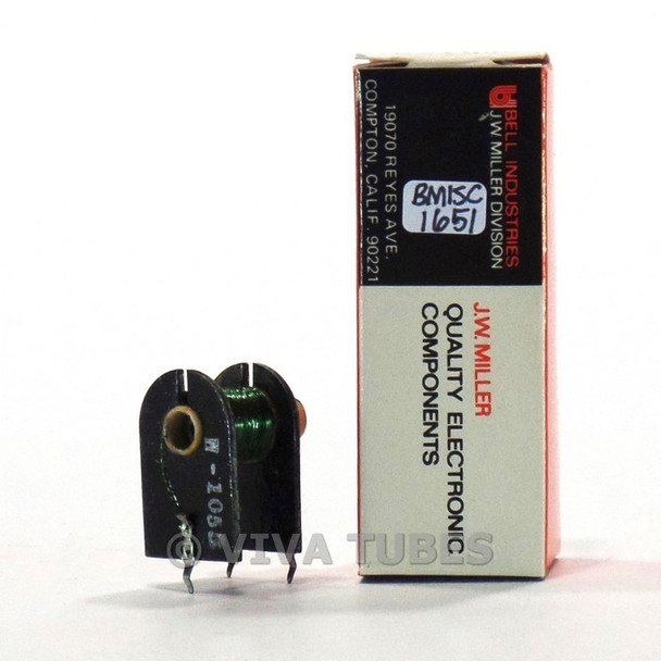NOS NIB Vintage Miller H-1055 Horizontal Oscillator Transformer Coil