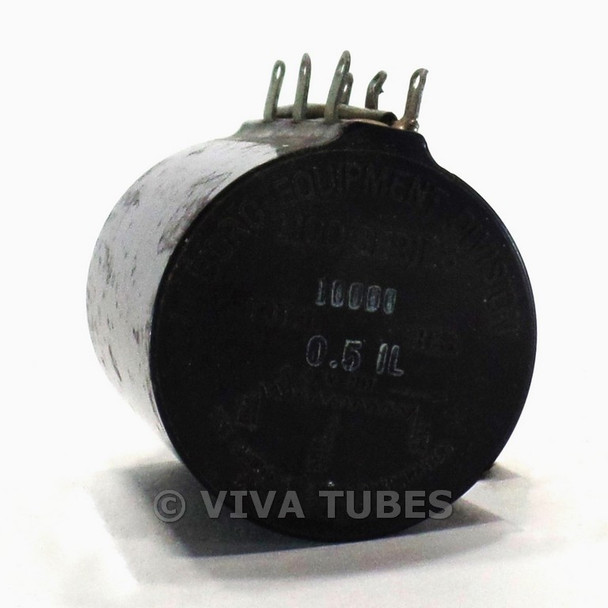 Vintage Borg 1100 Model 10066 Potentiometer 10Kohm Resistance 0.5 IL Resistance