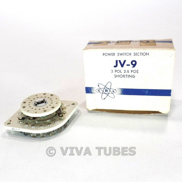 NOS NIB Vintage Centralab JV-9 Power Switch Section 3 POL 2-5 POS