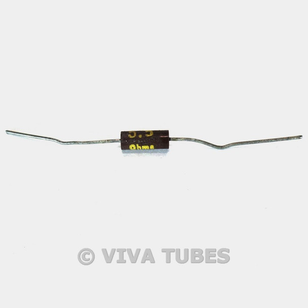 Vintage Unknown Axial Leads Resistor 5.5 ohm