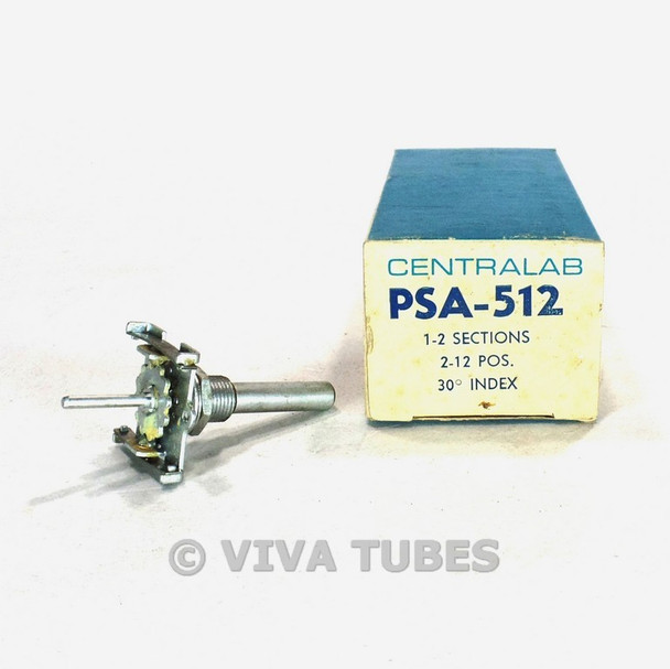 NOS NIB Centralab PSA-512 Index Assembly 1-2 Sections 2-12 POS 30 Degree Index