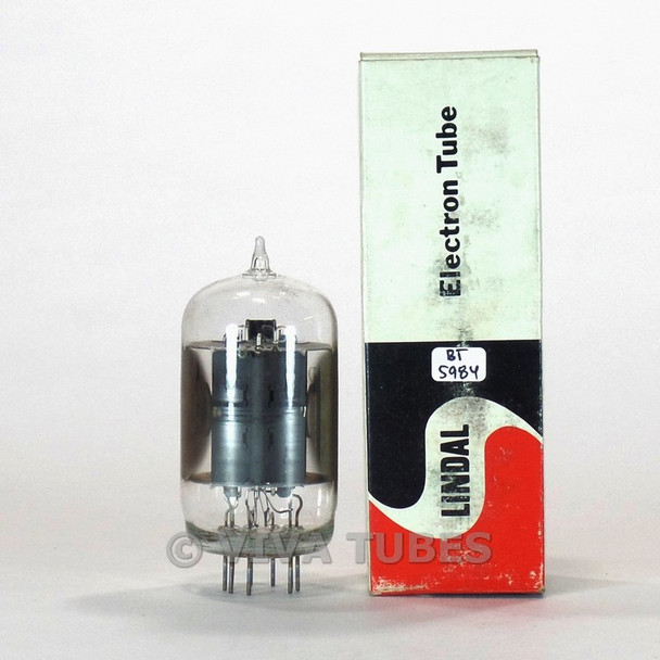 True NOS NIB Lindal USA 6LR6 Grey Plate 2 Side O Get Vacuum Tube