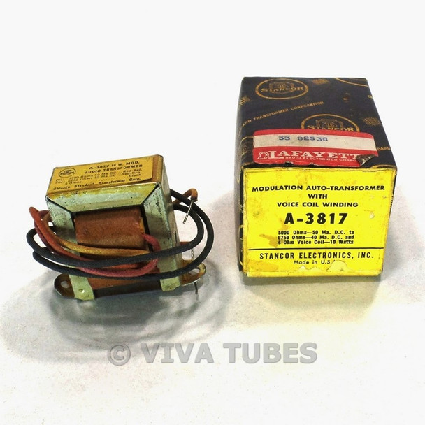 NOS NIB Stancor A-3817 Modulation Audio Output Tube Amp Transformer 10 Watt